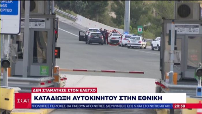 Καταδίωξη στην εθνική οδό "Κορίνθου - Τρίπολης" | Οδηγός δεν σταμάτησε σε έλεγχο! (vd)