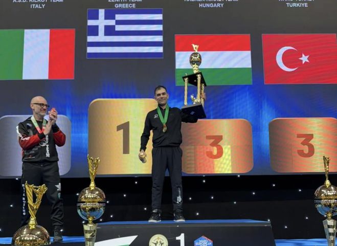 Χρήστος Λατάνης από τη Νυμφασία Γορτυνίας | Από το Χάλκινο στο Χρυσό – Μια Θριαμβευτική Πορεία στο Kickboxing!