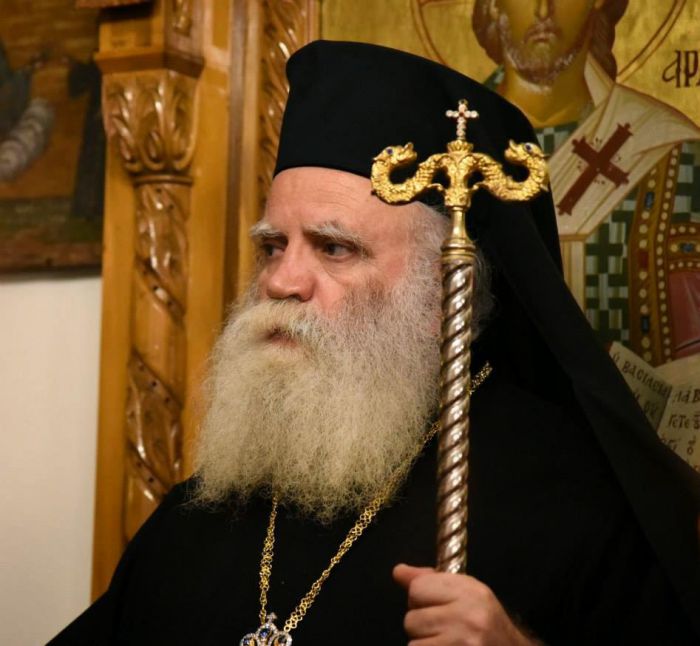 Κορωνοϊός | Συνελήφθη ο Μητροπολίτης Κυθήρων Σεραφείμ