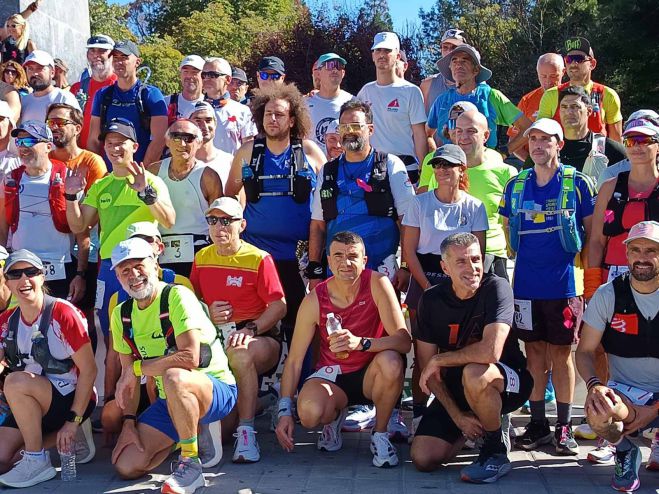 Αθλητές του Συλλόγου Δρομέων Υγείας Τρίπολης στον Αγώνα &quot;Βασιλιάς Λεωνίδας&quot; (εικόνες)