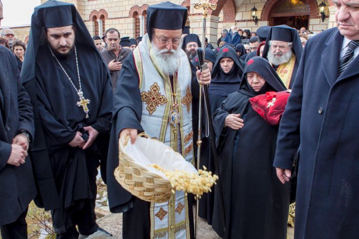 Το μνημόσυνο της μακαριστής Γερόντισσας Παρθενίας στο Μοναστήρι της Μαλεβής (εικόνες)