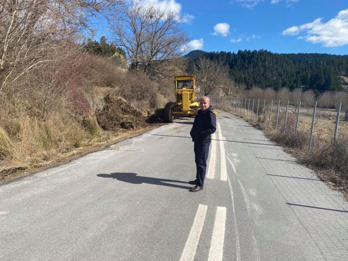 Γορτυνία | Καθαρισμός και διάνοιξη τάφρων από τον οικισμό της Καρκαλούς έως το χωριό Ράδου (εικόνες)