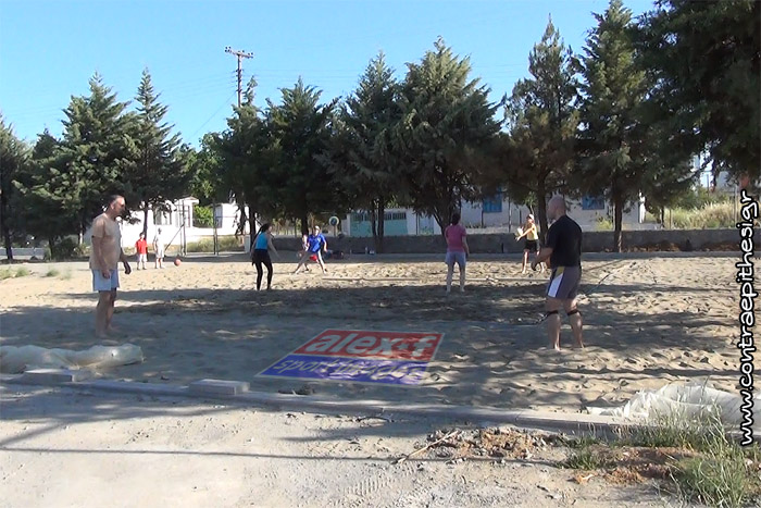 Ξεκίνησε η λειτουργία του γηπέδου beach volley στο ΔΑΚ Τρίπολης! (vd)