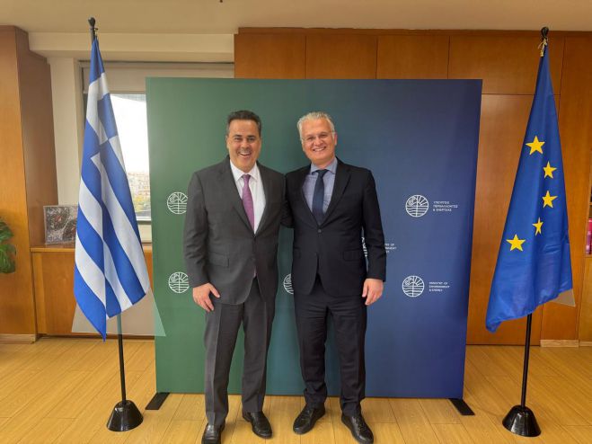 Περιβαλλοντικά και ενεργειακά ζητήματα στη συνάντηση Πτωχού με τον Υπουργό Σταύρο Παπασταύρου