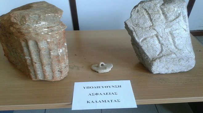 50χρονος συνελήφθη για παράνομη κατοχή αρχαίων στη Μεσσηνία