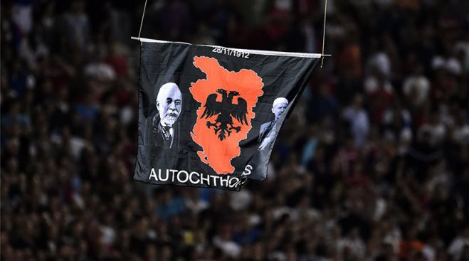 Νέα πρόκληση: Η... μισή Ελλάδα στη σημαία της «Μεγάλης Αλβανίας»