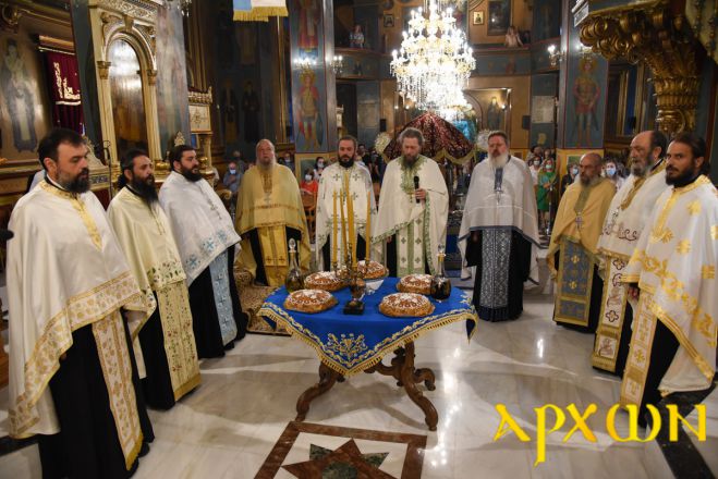 Πανηγυρικός Εσπερινός του Προφήτου Ηλιού στην Τρίπολη (εικόνες)