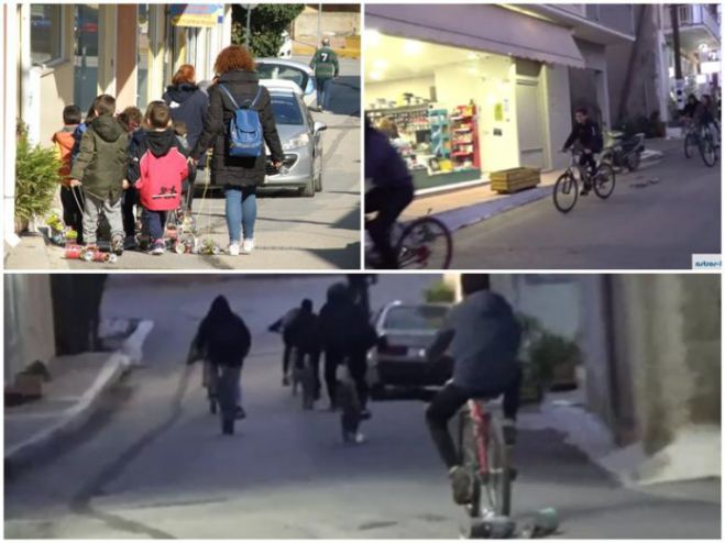 Το «έθιμο με τα τενεκεδάκια»όλη την ημέρα στους δρόμους του Άστρους…