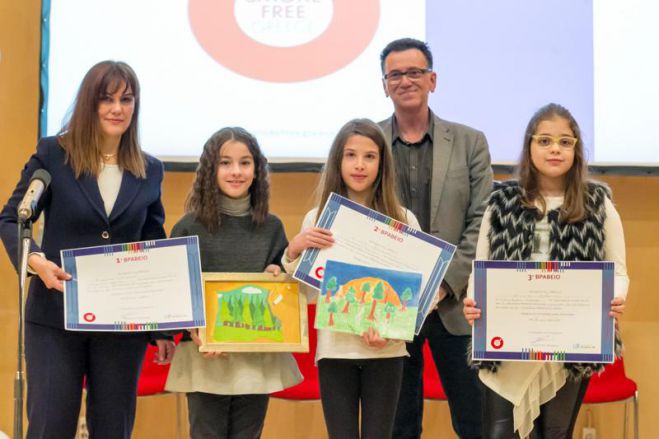 Τρίπολη | Μαθητές βραβεύτηκαν σε διαγωνισμό για το Κάπνισμα και το Περιβάλλον (εικόνες)