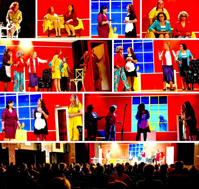 &quot;8 γυναίκες κατηγορούνται&quot; στο Άστρος | Οι θεατές ενθουσιάστηκαν και χειροκρότησαν θερμά τους συντελεστές!