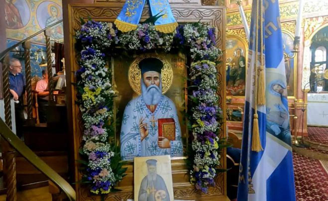«Η Αγιοτόκος Νυμφασία εόρτασε το Αγιασμένο τέκνο της Άγιο Γερβάσιο»