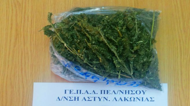 Συνελήφθη 22χρονος για ναρκωτικά στη Λακωνία