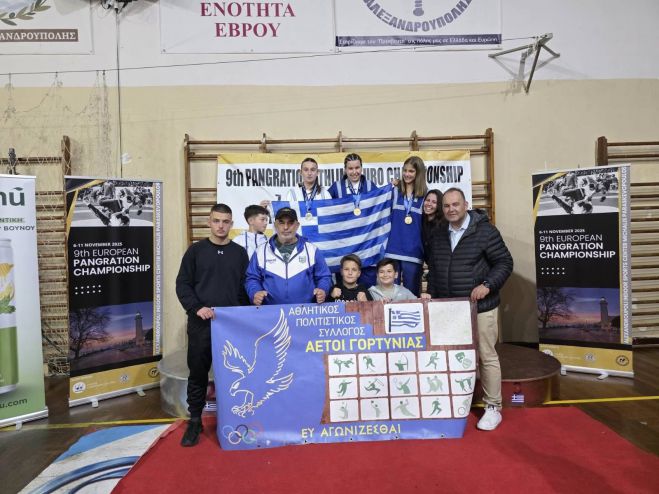 Στην κορυφή της Ευρώπης για ακόμη μία χρονιά οι Αετοί Γορτυνίας!