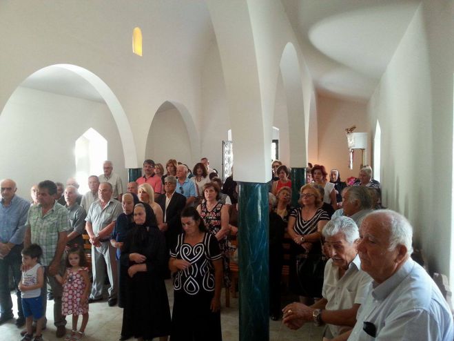 &Eta; &epsilon;&omicron;&rho;&tau;ή &tau;&omicron;&upsilon; &Alpha;&gamma;ί&omicron;&upsilon; &Pi;&nu;&epsilon;ύ&mu;&alpha;&tau;&omicron;&sigmaf; &sigma;&tau;&omicron; &chi;&omega;&rho;&iota;ό &Pi;ά&pi;&alpha;&rho;&iota; (&epsilon;&iota;&kappa;ό&nu;&epsilon;&sigmaf;)