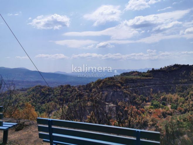 Περιφέρεια | Διαγωνισμός για έργα σε δρόμους στην πυρόπληκτη Γορτυνία - Ποιες περιοχές αφορά