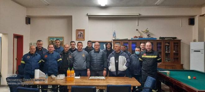 Τρίπολη | Η κοπή πίτας του Πανελλαδικού Σωματείου Πυροσβεστικών Υπαλλήλων