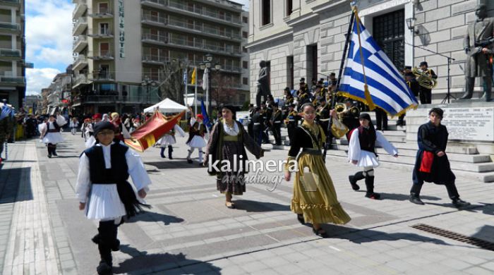 &Delta;&epsilon;ί&tau;&epsilon; &omicron;&lambda;ό&kappa;&lambda;&eta;&rho;&eta; &tau;&eta;&nu; &pi;&alpha;&rho;&epsilon;&lambda;&alpha;&sigma;&eta; &gamma;&iota;&alpha; &tau;&eta;&nu; &epsilon;&pi;έ&tau;&epsilon;&iota;&omicron; &tau;&eta;&sigmaf; 25&eta;&sigmaf; &Mu;&alpha;&rho;&tau;ί&omicron;&upsilon; &sigma;&tau;&eta;&nu; &Tau;&rho;ί&pi;&omicron;&lambda;&eta; (vd)