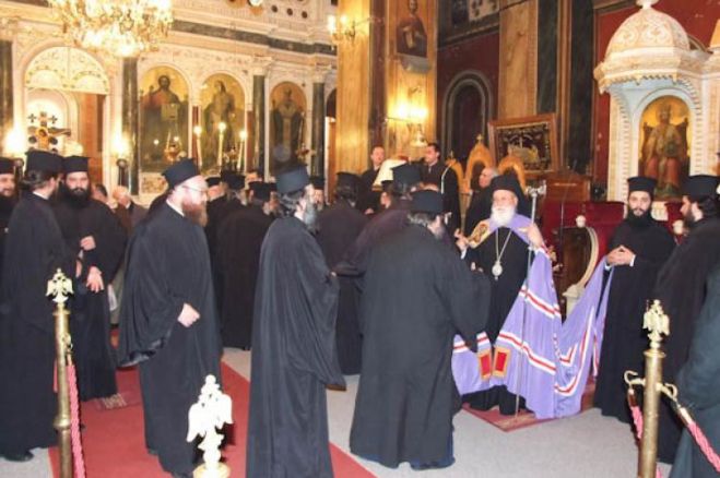 Η Ακολουθία του Εσπερινού της Συγγνώμης την Κυριακή στον Μητροπολιτικό Ναό της Τρίπολης