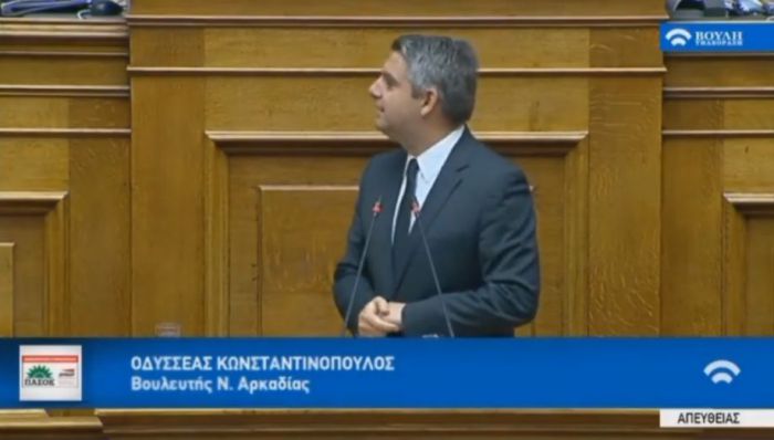 &Omicron;&delta;&upsilon;&sigma;&sigma;έ&alpha;&sigmaf;: "H &Kappa;&upsilon;&beta;έ&rho;&nu;&eta;&sigma;&eta; &theta;&alpha; &alpha;&pi;&omicron;&kappa;&lambda;&epsilon;ί&sigma;&epsilon;&iota; &xi;&alpha;&nu;ά, &mu;&epsilon; &nu;έ&alpha; &tau;&rho;&omicron;&pi;&omicron;&lambda;&omicron;&gamma;ί&alpha;, &tau;&eta; &Mu;&epsilon;&gamma;&alpha;&lambda;ό&pi;&omicron;&lambda;&eta;;"