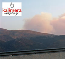 Καίει και σήμερα η φωτιά στο Ανεμοδούρι – Ισχυρές δυνάμεις της Πυροσβεστικής επιχειρούν στην περιοχή