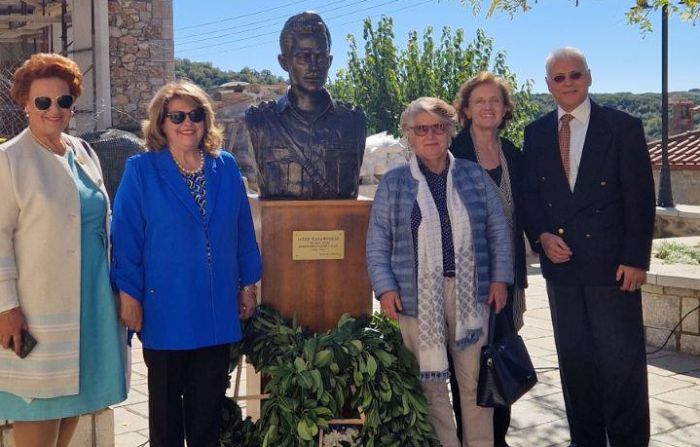 Κολλίνες | Τιμήθηκε ο ήρωας πατριώτης έφεδρος ανθυπολοχαγός Ιάσωνας Καλαμπόκας (εικόνες)