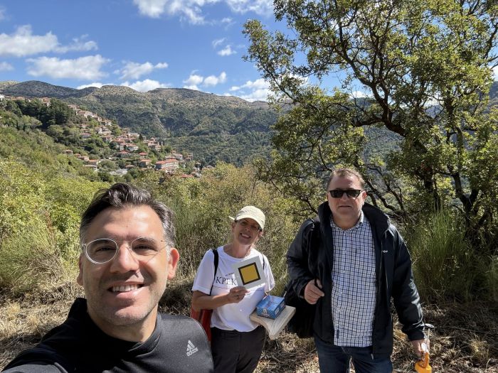 Menalon Trail | Νέα χάραξη του μονοπατιού από τη θέση Αγνάντι στην κεντρική πλατεία του χωριού στα Λαγκάδια (εικόνες)