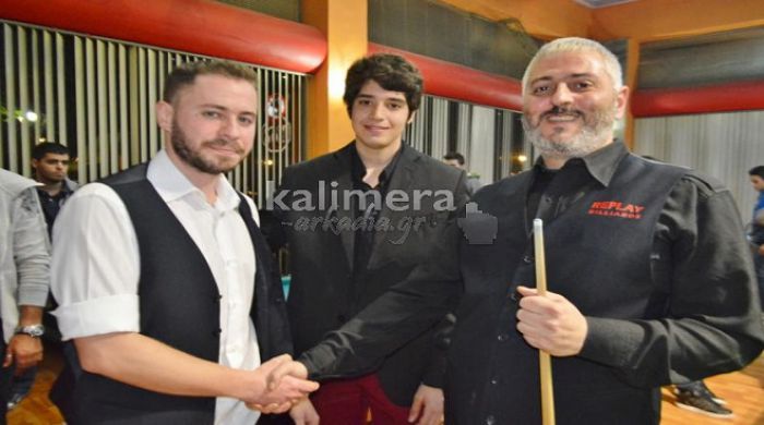 Τουρνουά αμερικάνικου μπιλιάρδου - Νικητής ο Χριστοδουλίδης στον μεγάλο τελικό! (vd)