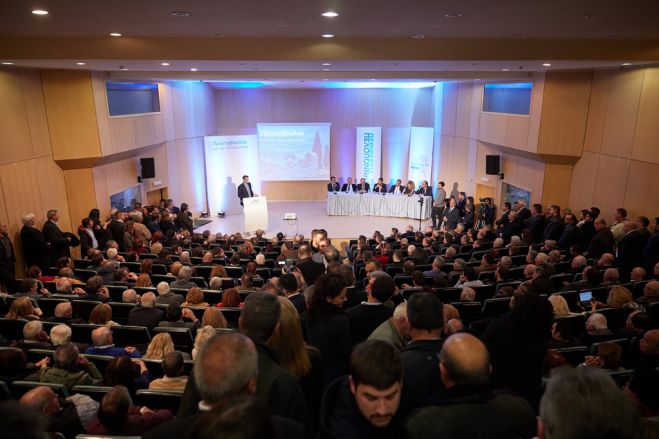 Ο Κυριάκος Μητσοτάκης στην Τρίπολη - Δείτε live!