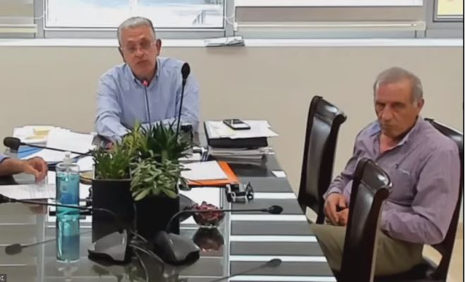 &Lambda;&alpha;&mu;&pi;&rho;ό&pi;&omicron;&upsilon;&lambda;&omicron;&sigmaf;: &laquo;&Mu;&epsilon; &epsilon;&nu;&tau;&omicron;&lambda;ή &Pi;&epsilon;&rho;&iota;&phi;&epsilon;&rho;&epsilon;&iota;ά&rho;&chi;&eta;, &pi;&rho;&omicron;&chi;&omega;&rho;ή&sigma;&alpha;&mu;&epsilon; &sigma;&tau;&eta;&nu; &alpha;&nu;&alpha;&sigma;&tau;&omicron;&lambda;ή έ&gamma;&kappa;&rho;&iota;&sigma;&eta;&sigmaf; &tau;&eta;&sigmaf; &epsilon;&gamma;&kappa;&alpha;&tau;ά&sigma;&tau;&alpha;&sigma;&eta;&sigmaf; &sigma;&tau;&omicron; &Alpha;&theta;ή&nu;&alpha;&iota;&omicron;&raquo;