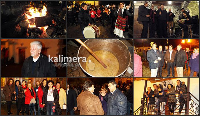 Αλωνίσταινα – Κρύο, πολύ κέφι, χορός και φασολάδα στη γιορτή χειμώνα! (vd)