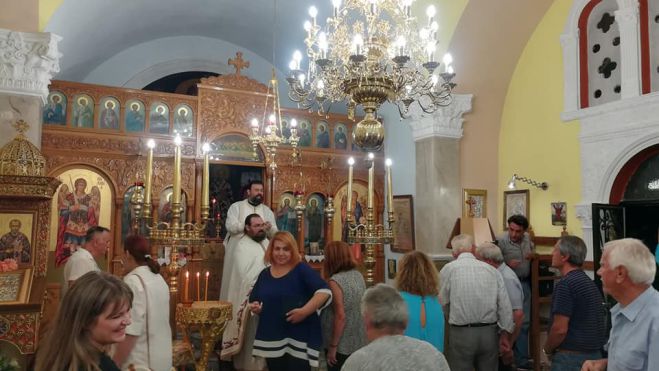 Τρίπολη | Αγρυπνία  Ανακομιδής Λειψάνων Αγίου Νεκταρίου (εικόνες)