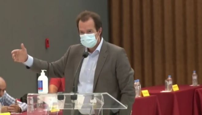 Γιώργος Δέδες: &quot;Έντονη ανησυχία στους πολίτες για την εξέλιξη της πανδημίας στην Κορινθία&quot;