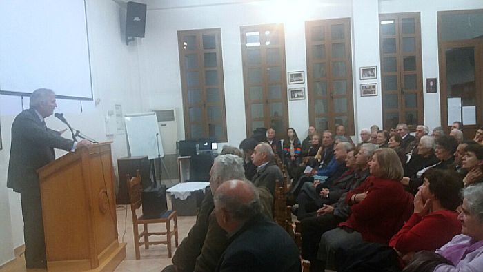 Μεγαλόπολη - Ο Καθηγητής κ. Τούτουζας μίλησε για την λειτουργία της καρδιάς στο Εκκλησιαστικό Κέντρο (εικόνες)