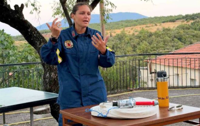 Σουλάρι | Ενημέρωση πολιτών για την πρόληψη και την Πυροσβεστική Παιδεία από την Παρασκευή Βοϊτσίδου