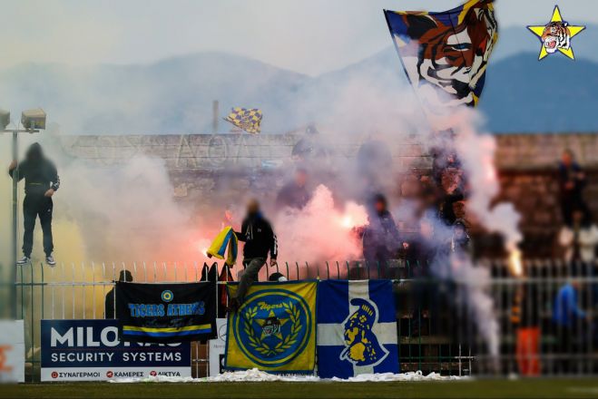 Tigers: "&Omicron; &kappa;ό&sigma;&mu;&omicron;&sigmaf; ή&tau;&alpha;&nu; &epsilon;&kappa;&epsilon;ί, &alpha;&lambda;&lambda;ά &delta;&upsilon;&sigma;&tau;&upsilon;&chi;ώ&sigmaf; &eta; &omicron;&mu;ά&delta;&alpha; &pi;ά&lambda;&iota; &alpha;&pi;&omicron;ύ&sigma;&alpha;"