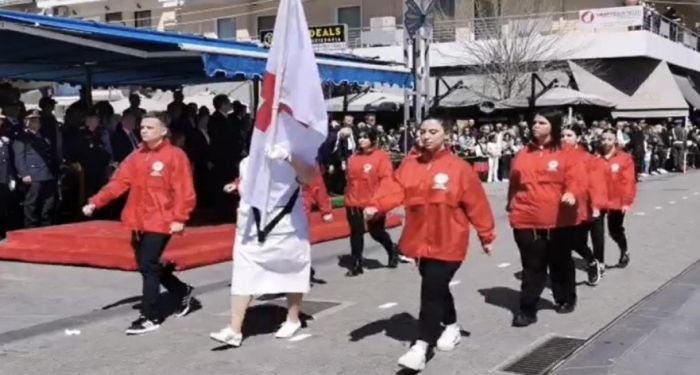 Συμμετοχή των Εθελοντών Τομέα Υγείας Ε.Ε.Σ. Τρίπολης στις εορταστικές εκδηλώσεις της 25ης Μαρτίου