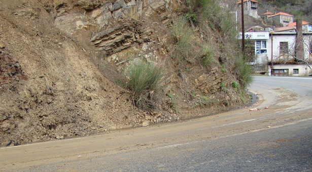 Νέες κατολισθήσεις στα Λαγκάδια της Γορτυνίας (εικόνες)