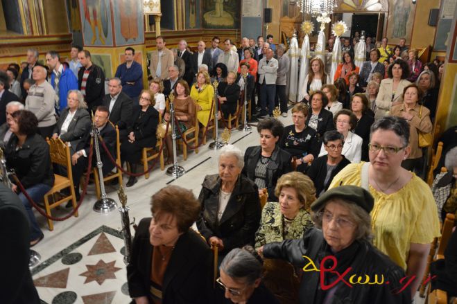 Πολυαρχιερατικός Εσπερινός για τους Πολιούχους της Τρίπολης (εικόνες)