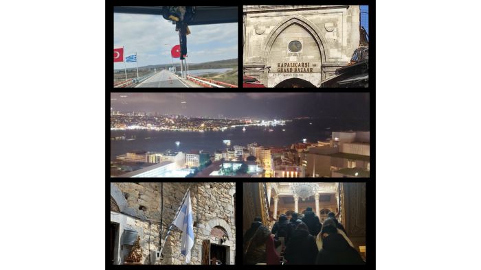 &Tau;&alpha;&xi;ί&delta;&iota; &sigma;&tau;&eta;&nu; &Pi;ό&lambda;&eta; &tau;&omega;&nu; &Pi;ό&lambda;&epsilon;&omega;&nu;: &Tau;&omicron; 4&omicron; &Gamma;&Epsilon;&Lambda; &Tau;&rho;ί&pi;&omicron;&lambda;&eta;&sigmaf; &sigma;&tau;&eta;&nu; &Kappa;&omega;&nu;&sigma;&tau;&alpha;&nu;&tau;&iota;&nu;&omicron;ύ&pi;&omicron;&lambda;&eta; (&epsilon;&iota;&kappa;ό&nu;&epsilon;&sigmaf;)