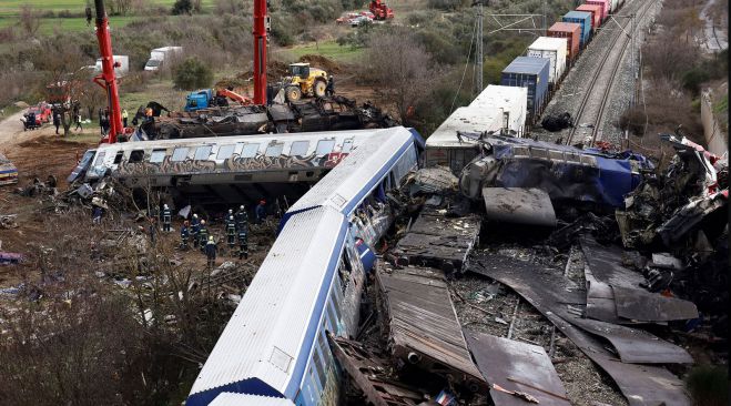 Τέμπη | Έφοδος στα γραφεία του ΟΣΕ στην Αθήνα για τις πρωτότυπες συνομιλίες