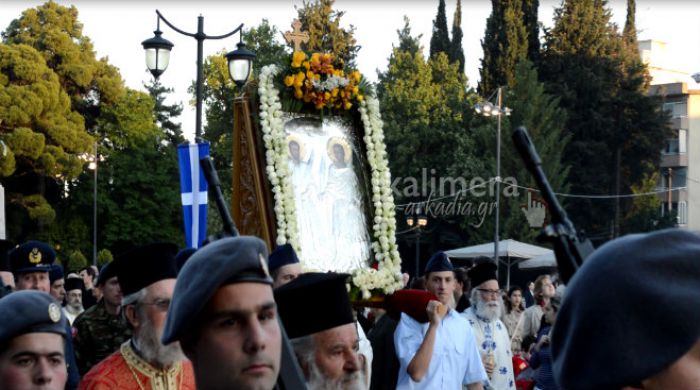 Η Τρίπολη γιόρτασε τη μνήμη των Πολιούχων της (vd)!