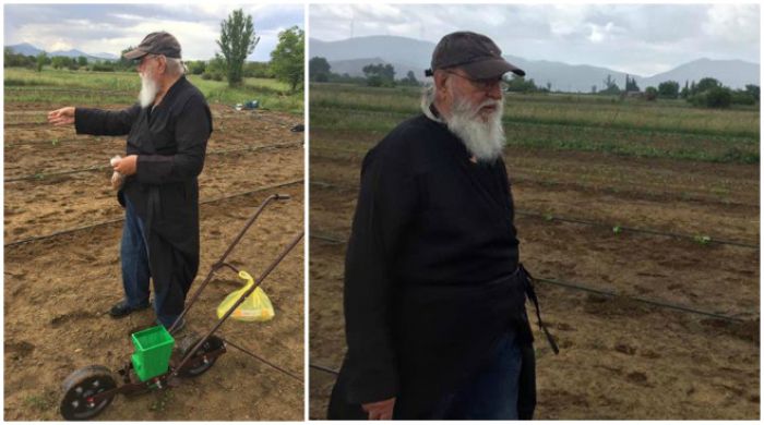 Ο ... αγρότης Μητροπολίτης Αλέξανδρος! (εικόνες)