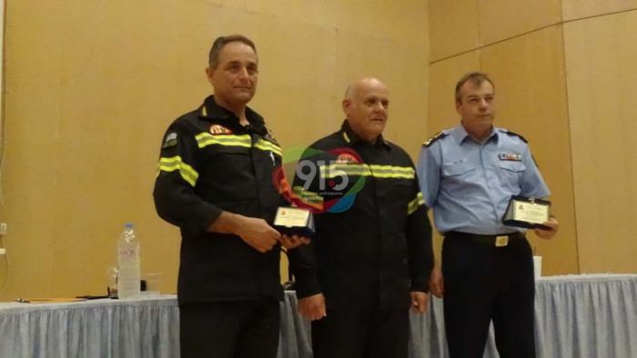 Στην Τρίπολη ο Αρκάς Υπαρχηγός της Πυροσβεστικής- Σύσκεψη για τις πυρκαγιές (vd)