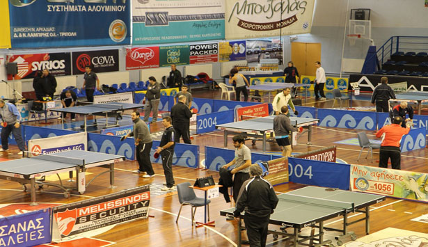 Τα αποτελέσματα των πανελλήνιων αγώνων ping pong στην Τρίπολη (vd)