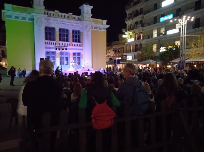 Η μοναδική συναυλία Θηβαίου - Μάργαρη στην Τρίπολη (εικόνες - βίντεο)