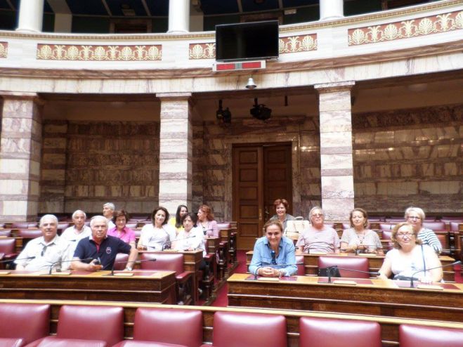 Η επίσκεψη του Συνδέσμου των Εν Αθήναις Ασεατών στην Βουλή (εικόνες)