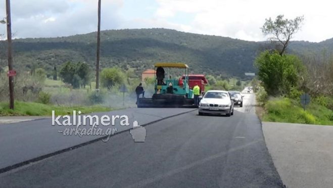 Οριστικός ανάδοχος για τη βελτίωση του δρόμου από "Τρίπολη - Αρτεμίσιο" προς Μηλιά