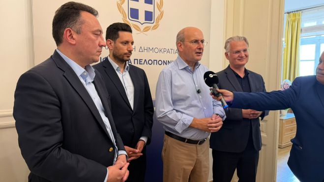 Χατζηδάκης - Κυρανάκης - Βλάσης | Ανακοινώσεις για πιο μόνιμες λύσεις στη Γορτυνία, έργα στη Μεγαλόπολη και επενδύσεις στη ΒΙΠΕ Τρίπολης