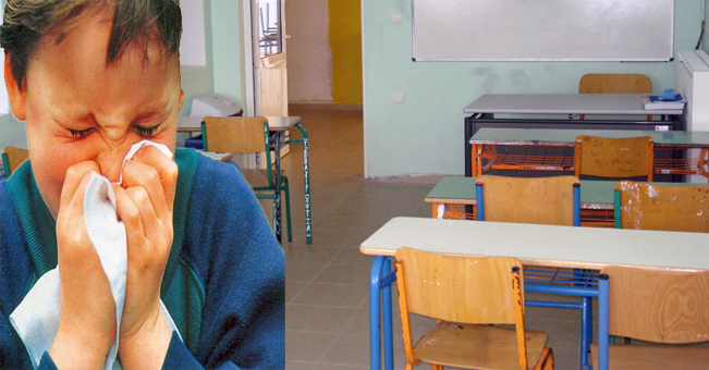 Ανοίγουν από σήμερα τα καλοριφέρ στα σχολεία της Τρίπολης για να μην ξεπαγιάσουν οι μαθητές (video)!