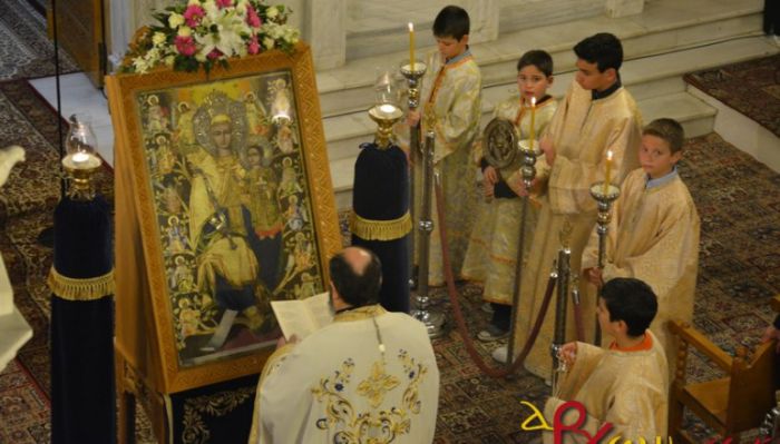 Οι Α΄Χαιρετισμοί της Υπεραγίας Θεοτόκου στην Τρίπολη (εικόνες)